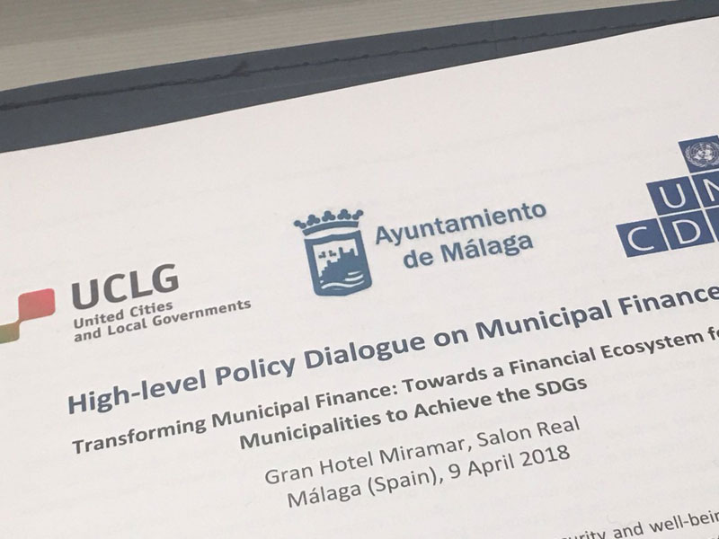 Segunda reunion aunal de la Malaga Coalition on Municipal Investment Finance