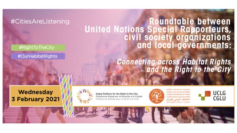  Diálogo con relatores especiales de Naciones Unidas